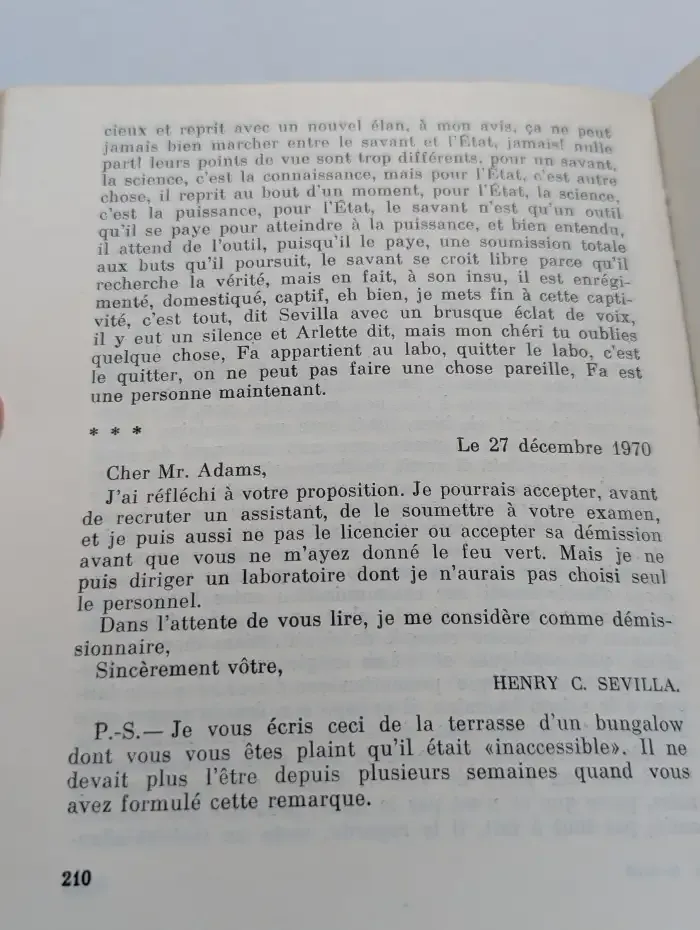 Un animal doue de Raison