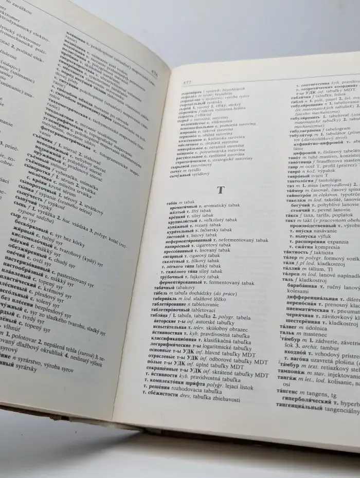 Политехнический словарь русско-словацкий и словацко-русский