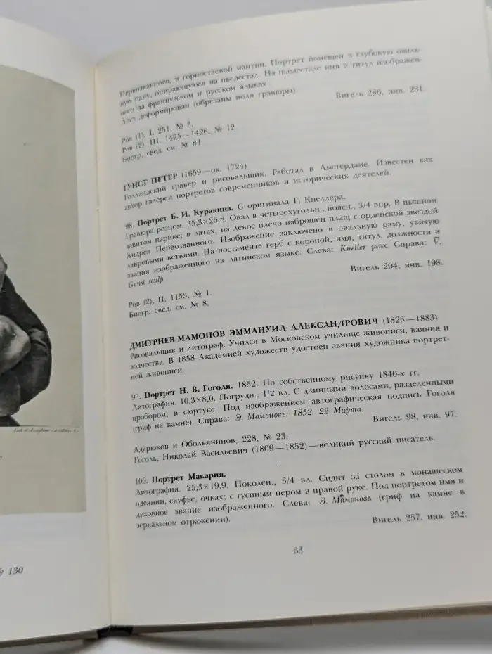 Коллекция портретов собрания Ф. Ф. Вигеля