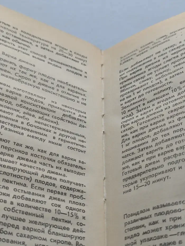 Консервирование плодов и овощей в домашних условиях