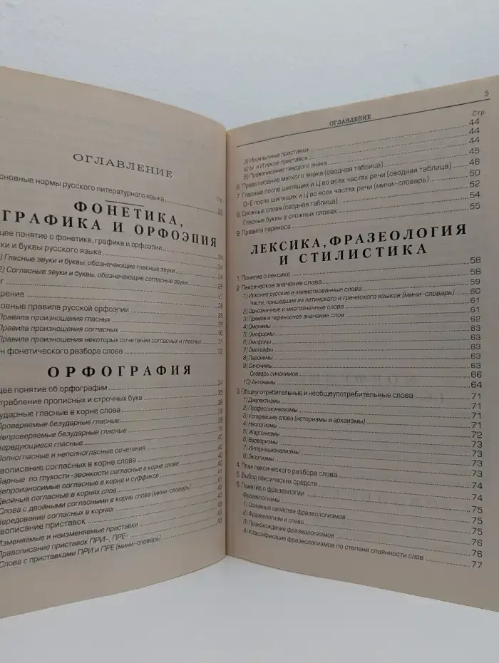Справочник по русскому языку для школьников и абитуриентов