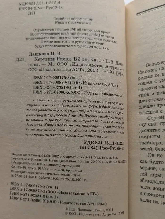 Херувим. В 3 книгах. Книга 1
