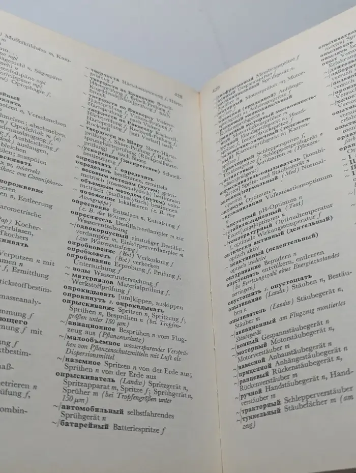 Русско-немецкий словарь по химии и химической технологии