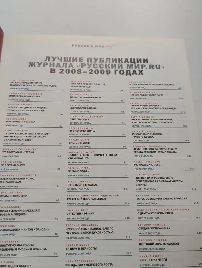 Лица русского мира