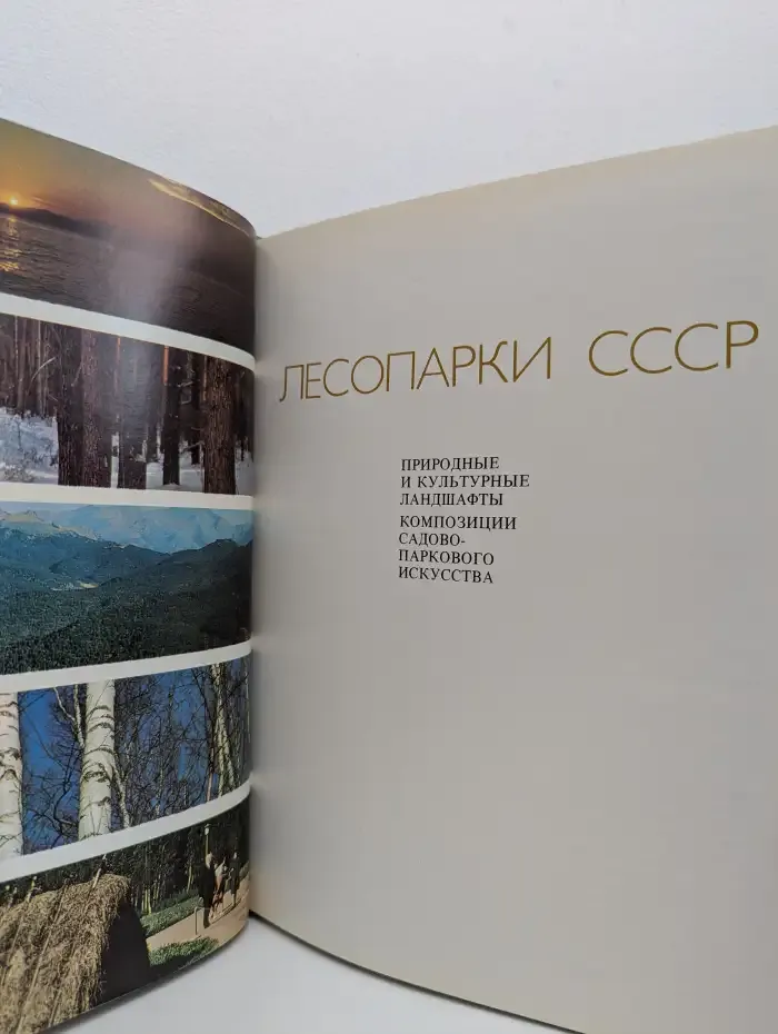 Лесопарки СССР