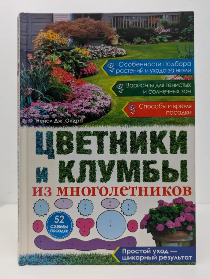 Цветники и клумбы из многолетников