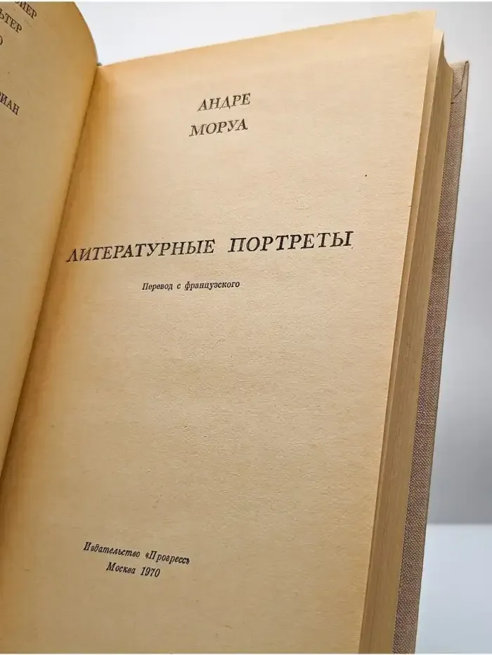 Литературные портреты