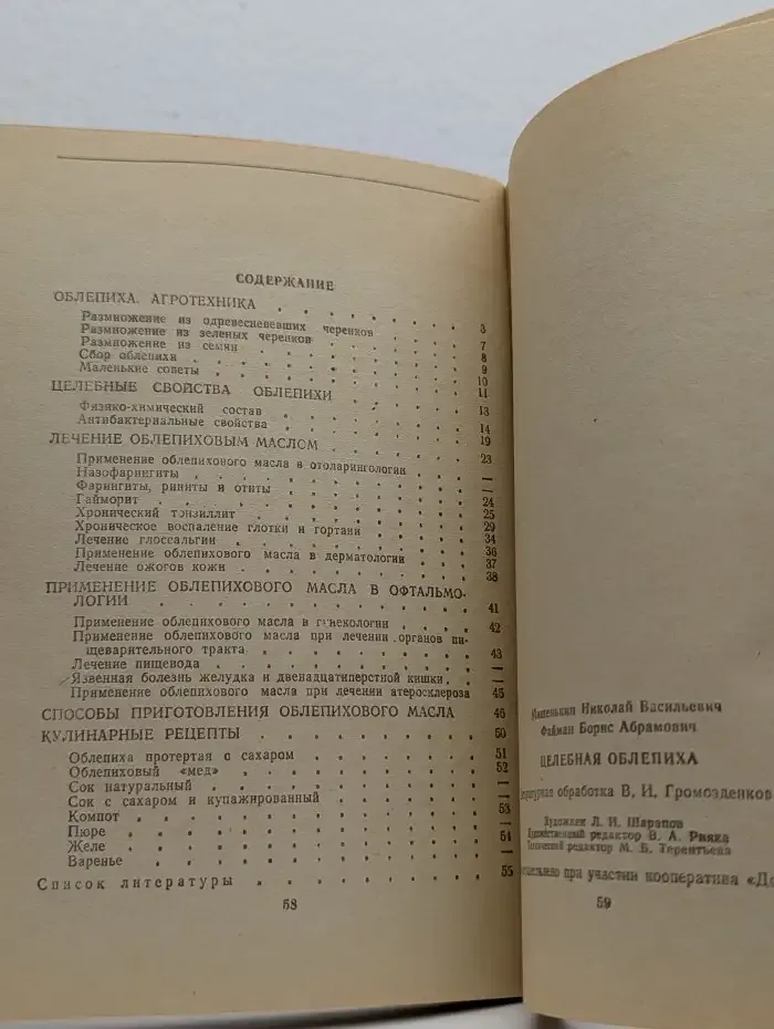 Целебная облепиха