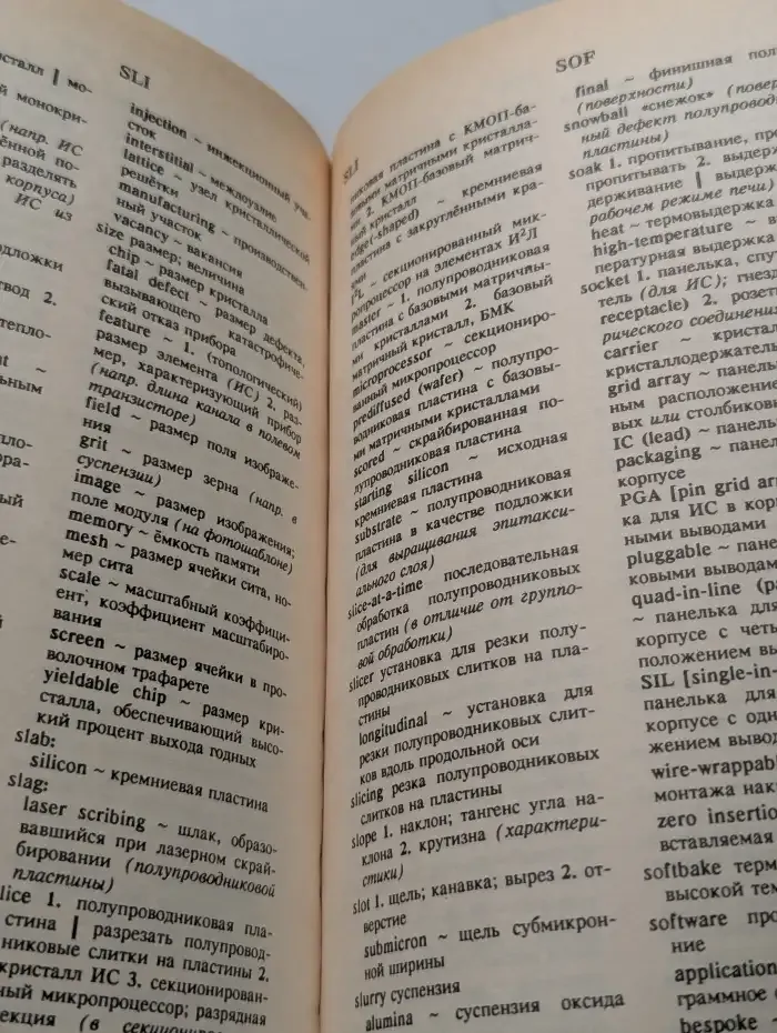 Англо-русский словарь по микроэлектронике