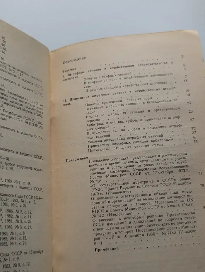 Штрафные санкции в хозяйственных отношениях