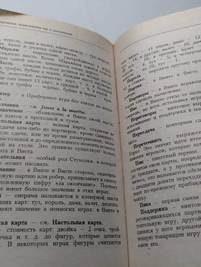 Энциклопедия игр и развлечений