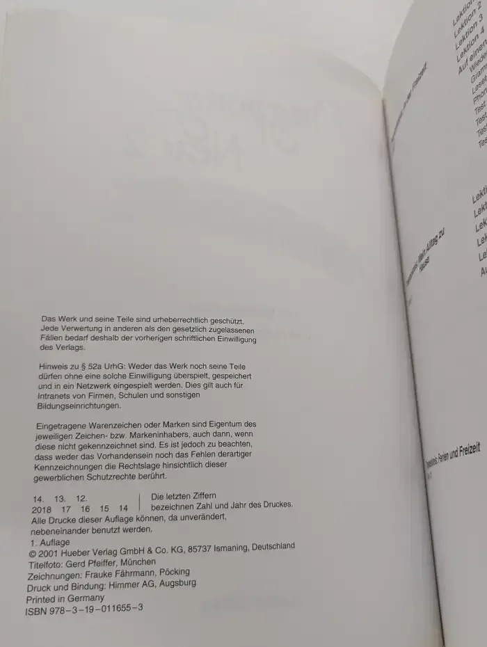 Pingpong Neu 2. Arbeitsbuch. Deutsch als Fremdsprache