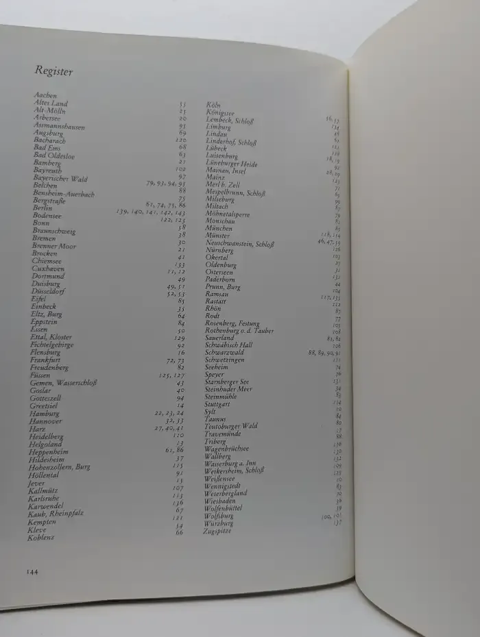 Deutschland - Städte und Landschaften