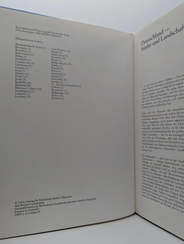 Deutschland - Städte und Landschaften