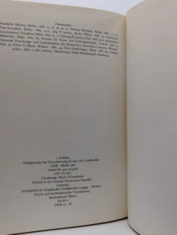 Philipp Otto Runge. Briefe und Schriften