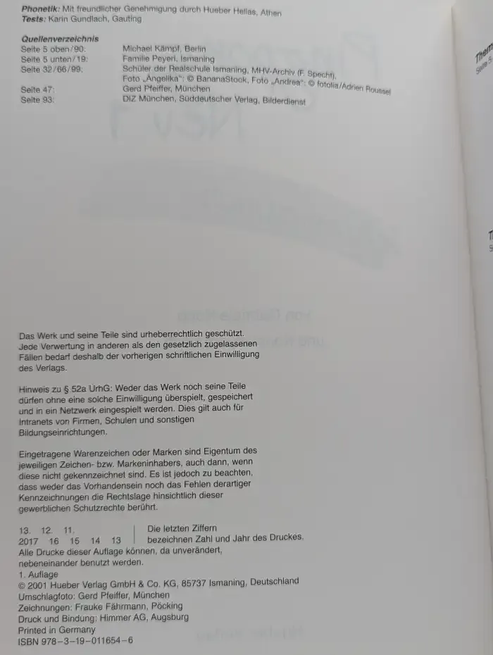 Pingpong Neu 1. Arbeitsbuch