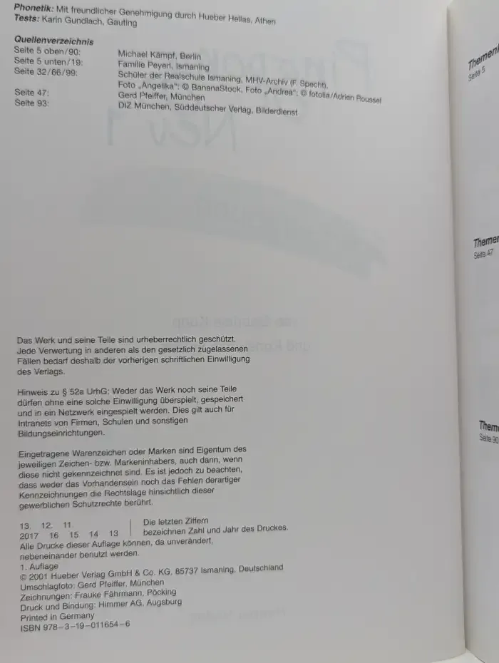 Pingpong Neu 1. Arbeitsbuch