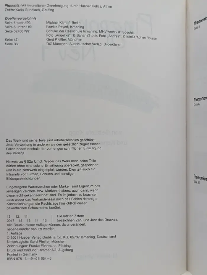 Pingpong Neu 1 Arbeitsbuch