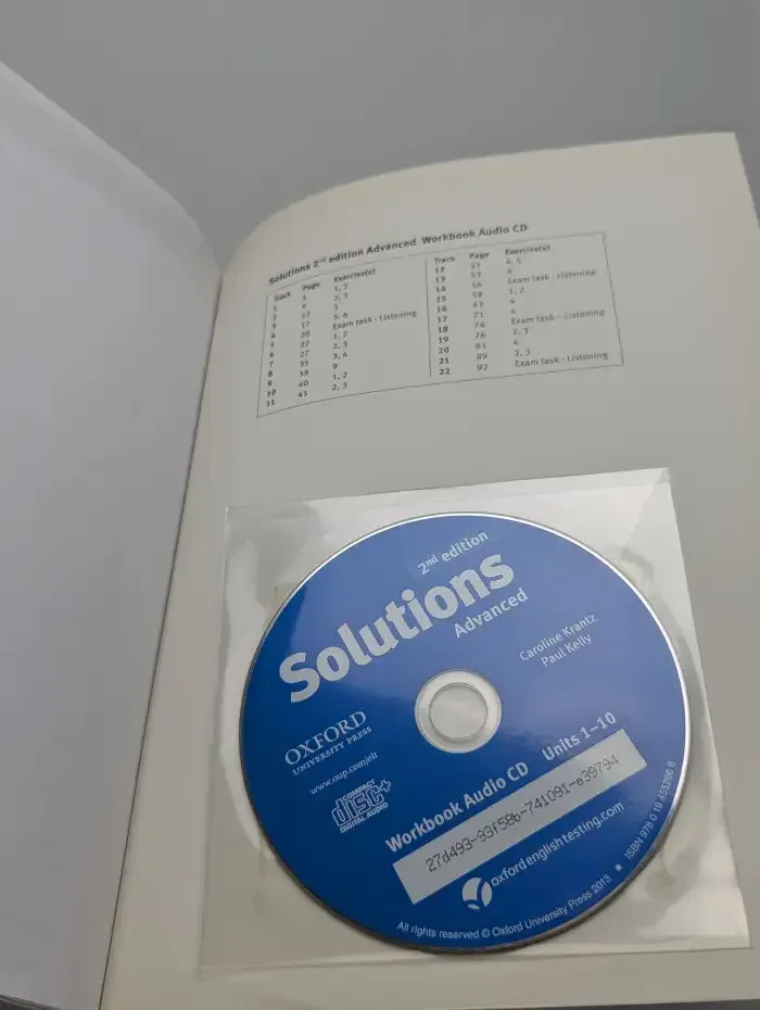 Solutions: Advanced Workbook