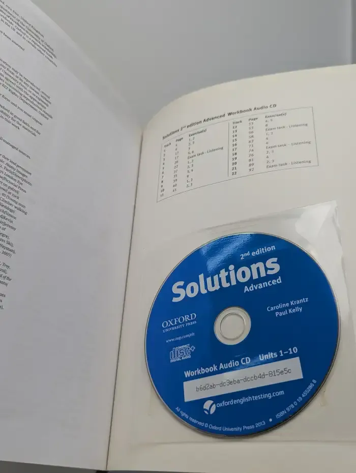 Solutions: Advanced Workbook