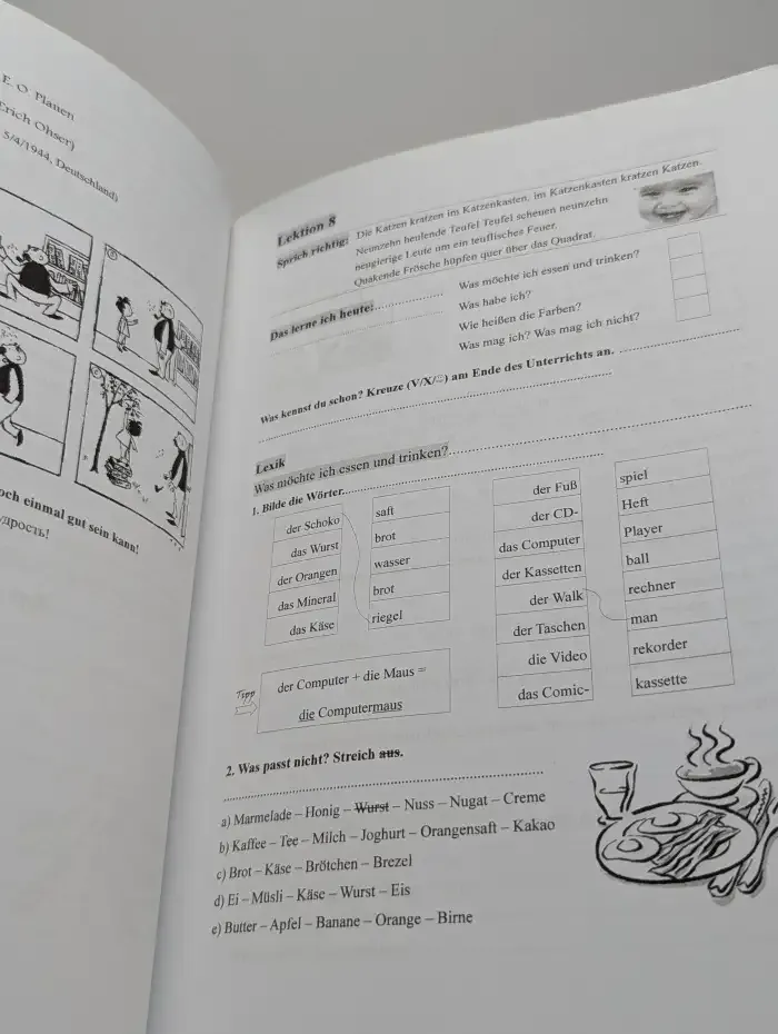 Deutsch für Fortsetzende. Dein Übungsbuch. Lektion 7 - 12