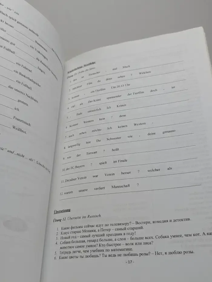 Deutsch für Fortsetzende. Dein Übungsbuch