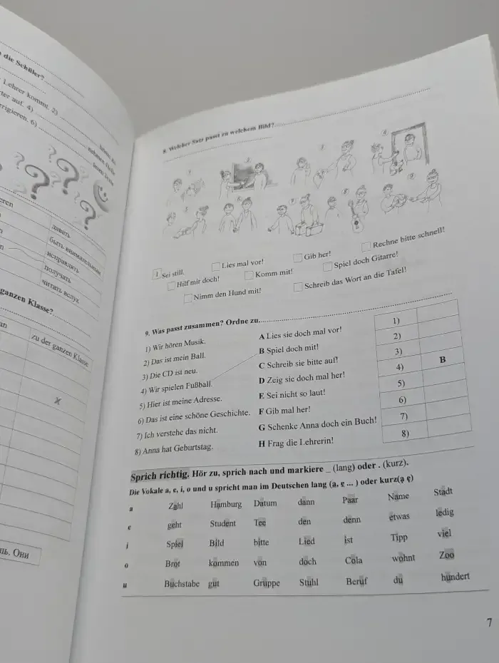 Übungsbuch für Anfänger. Lektion 7 - 12