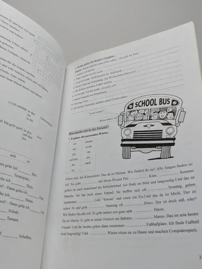 Ubungsbuch fur Anfanger. Lektion 7–12. De 1B