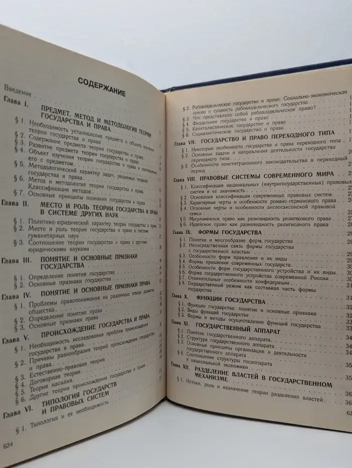 Теория государства и права