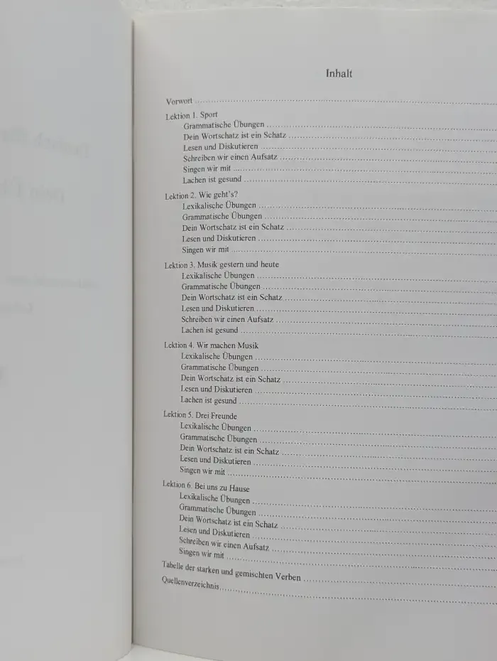 Deutsch für Fortsetzende. Dein Übungsbuch. Zusatsmaterial zum Lehrbuch Ping Pong 2. Lektion 1 - 6. Teil 1