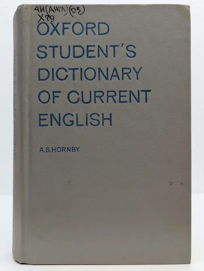 Oxford Student's Dictionary of Current English