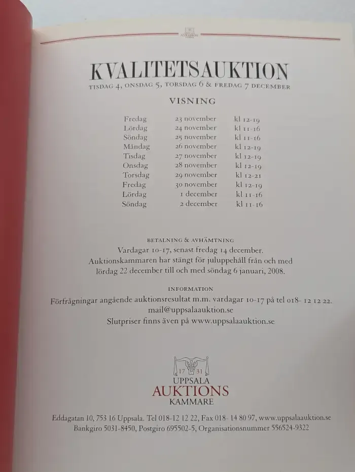 Important Sale: Part II, Thursday December 6th 2007, Russian Art