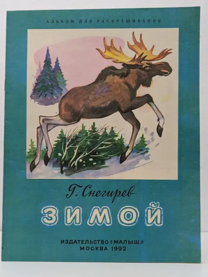 Зимой