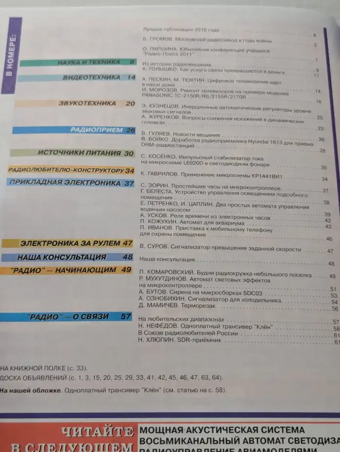 Радио №6/2011