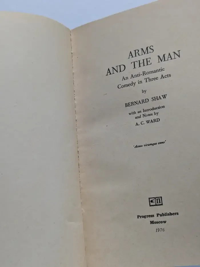 Arms and the Man