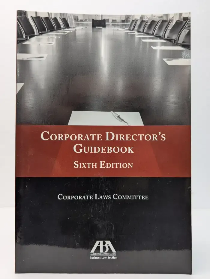 Corporate Director's Guidebook. Руководство корпоративного директора