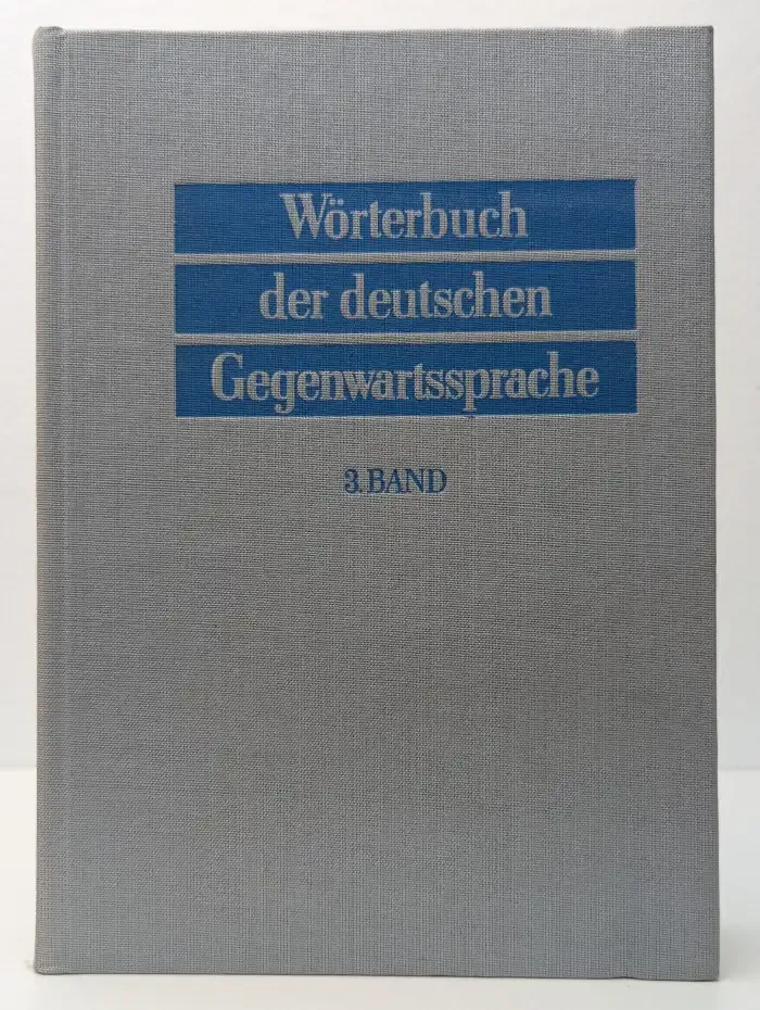 Wörterbuch der deutschen Gegenwartssprache. Band 3