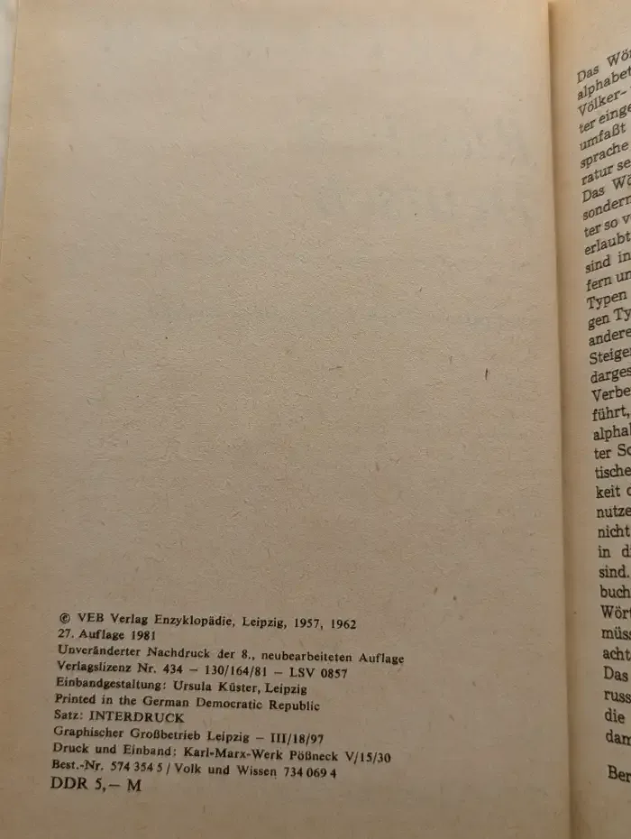 Deutsch - Russisch. Worterbuch