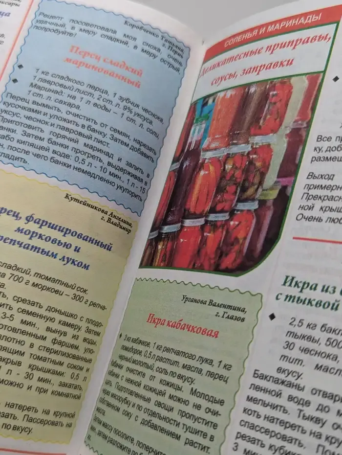 Золотая коллекция заготовок наших читателей. №8, 2009