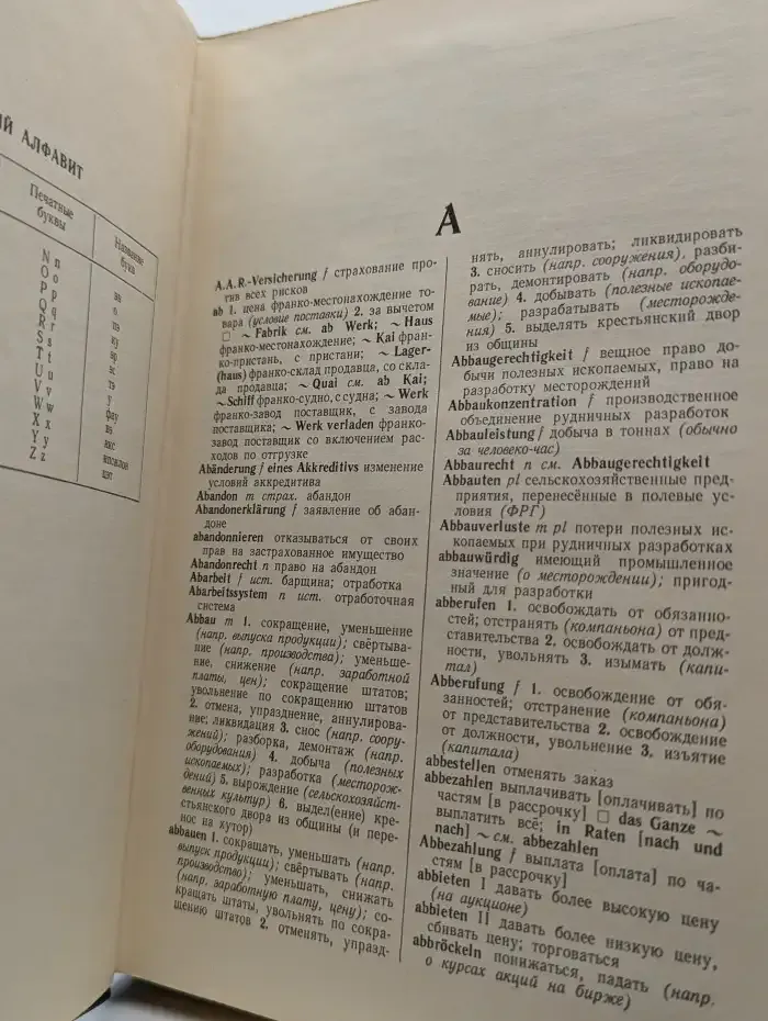 Немецко-русский экономический словарь