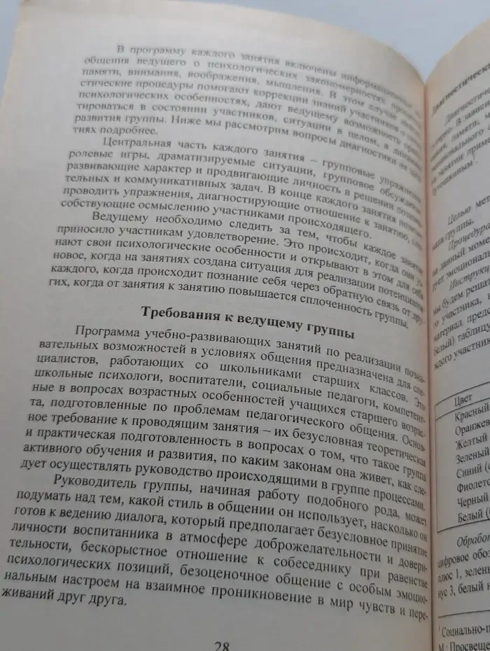 Старшеклассник без стрессов и тревог. Программы учебно-тренировочных и клубных занятий
