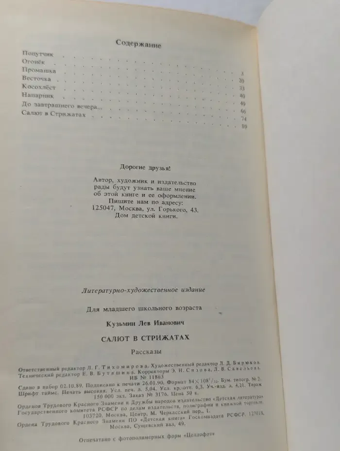 Салют в Стрижах