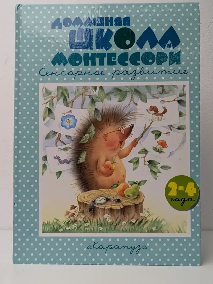 Домашняя школа Монтессори. Сенсорное развитие. 2-4 года