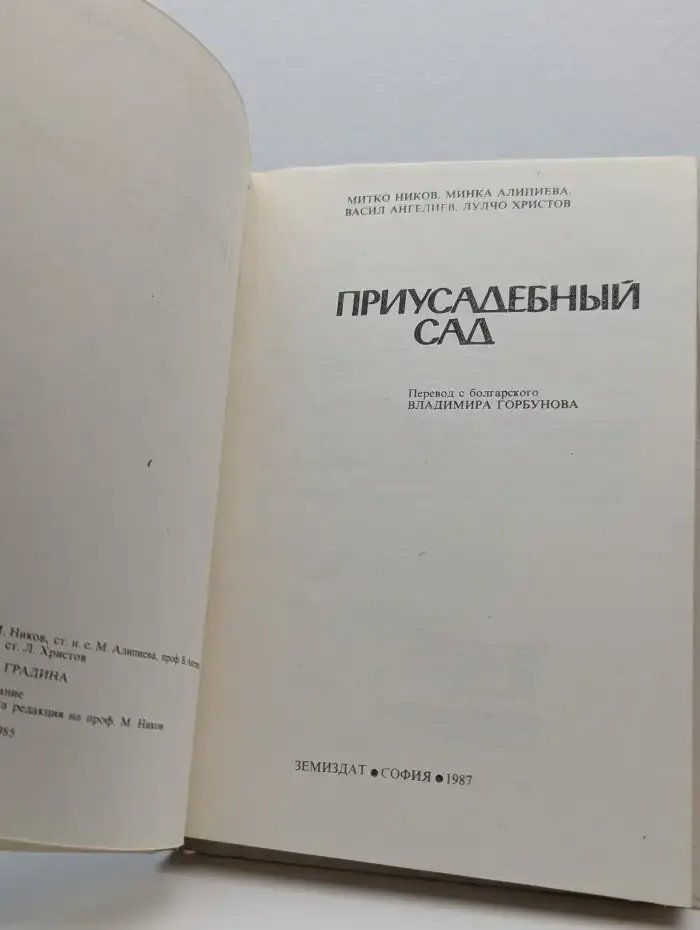 Приусадебный сад