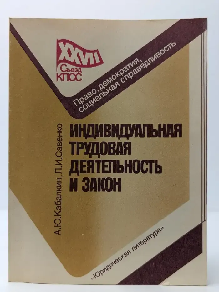 Индивидуальная трудовая деятельность и закон