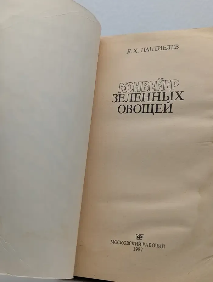 Конвейер зеленных овощей