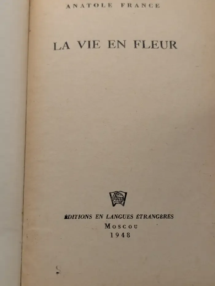 La vie en fleur