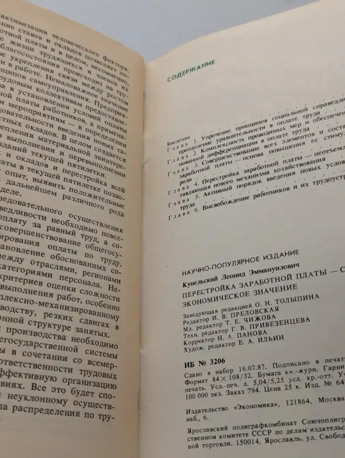 Перестройка заработной платы - социальное и экономическое значение