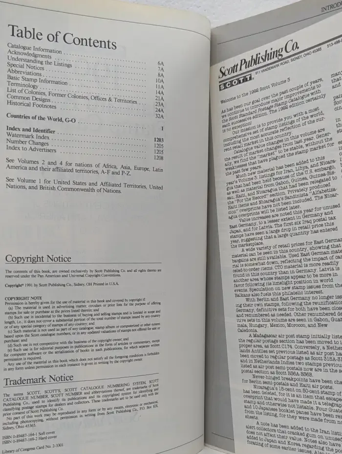 Standart Postage Stamp Catalogue 1992. Volume 3