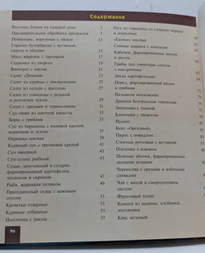 Вкусные блюда на каждый день